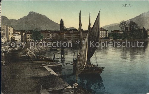 Riva del garda - del, uferpartie