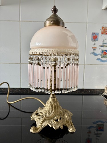 Messing tischlampe - messing,