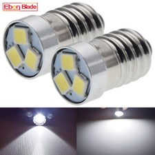 Weiß schraubsockel e10 - weiß, 3smd