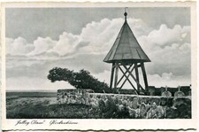 AK Hallig Oland ca. 1950 (?) Glockenturm / Langeneß Pellworm