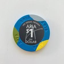       Aria * $1 Poker Chip /