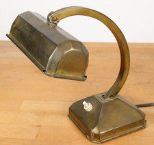 ART DECO BAUHAUS Banker Lampe