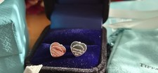 Return to Tiffany Herzanhänger Ohrringe Mini Größe Silber 925 + Verpackung