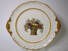 Antike Villeroy & Boch Schale mit Handhaben, ca. 29 cm Ø   VV410