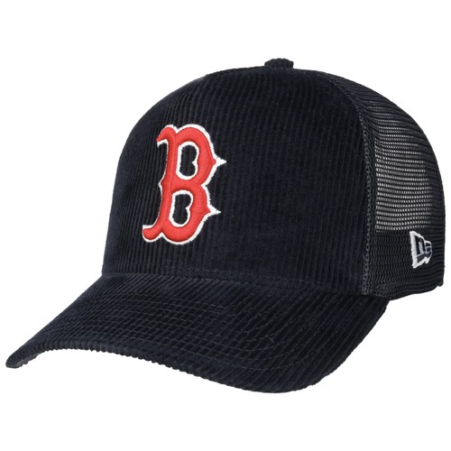 New era red sox cord - new, trucker