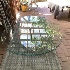 Runde glas tischplatte - runde, glas-tischplatte