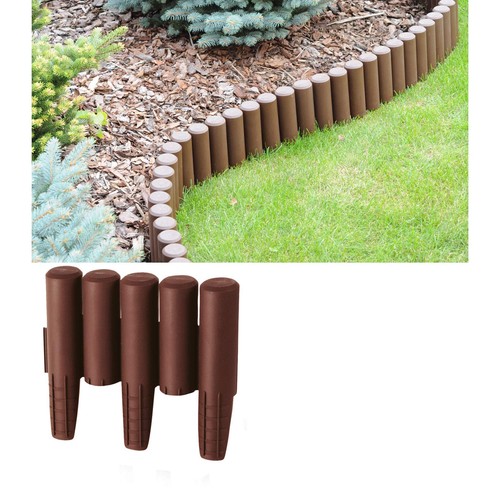 Palisade braun 7m - braun, 2,7m