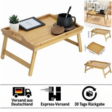 Elegantes Bambus Betttablett
