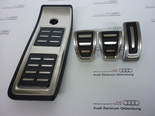 Original audi pedalkappen set - original, pedalkappen-