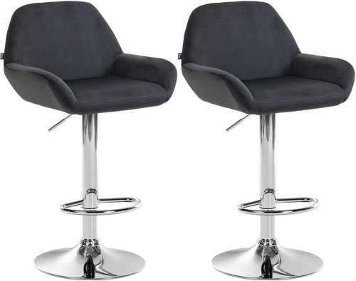 2er set barhocker braga samt - 2er,