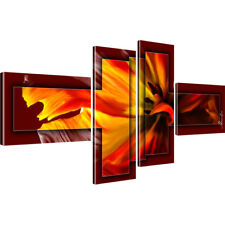 Tulpe Blumen Bilder auf Leinwand Kunstdruck Vierteilige Bilder