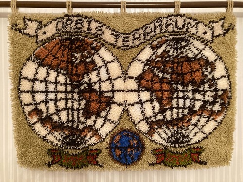 Handgeknüpfter wandteppich - handgeknüpfter,