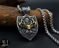 Anhänger Hirsch Wild Kompass