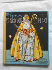 Altes Bilderbuch-Timmermans, St.NIKOLAUS in Not,ca.1950/55, Ill.WENZ-VIETOR, gt.