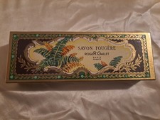 Roger & Gallet Paris Seife 3 x 100 g Rarität Geschenkbox Savon Fougere, Vintage