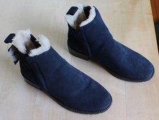 EMU Pioneer W11292 Winterstiefel blau EUR 40 Neu mit Merino-Wolle gefüttert Dame