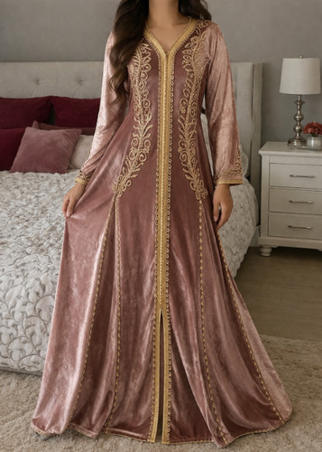 Elegante samt djellaba - elegante, /