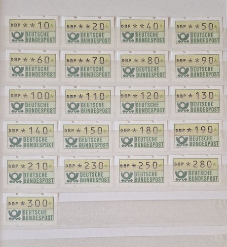 Bund brd automatenmarken atm - brd,