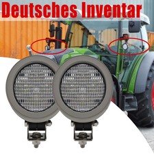 2Stück LED Oval Arbeitslicht Flut Strahl für Traktor Fendt 714NA, 722NA, 724NA