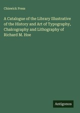 Chiswick Press | A Catalogue