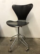Fritz Hansen 3117 Flinderstuhl Arne Jacobsen Stuhl Design Vintage um 1960