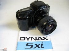 Set: Minolta SLR-Kamera Dynax
