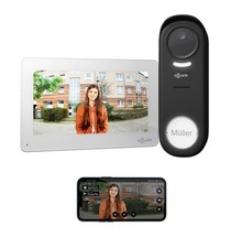 GOLIATH® Funkklingel mit Kamera & Gegensprechanlage [HaLow Technologie]