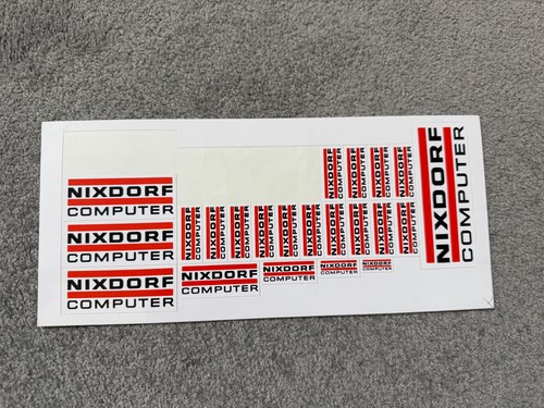 Nixdorf computer vintage set - vintage,