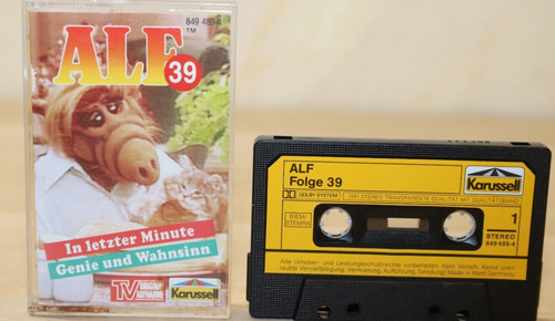 Hörspielkassette alf folge - folge, 39