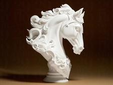 Elegant Horse Sculpture |