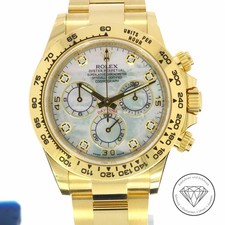 Rolex Daytona Cosmograph MOP Diamant Ref 116508 Full Set 750 / 18 Kt Gold xxyy
