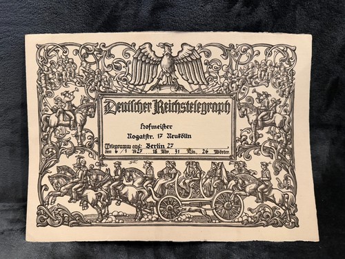 Schmucktelegramm - a.,