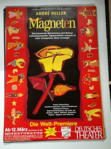 Plakat andre heller magneten - andre,