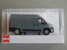 Busch 54602 - NEU+OVP - Fiat Ducato Kastenwagen BJ 2014 grau - H0/1:87