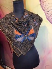 Ascot Seidenschal  100 % Seide  Halstuch 85 x 85 cm. Neu