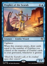 Mtg prophet of the scarab - 4x,