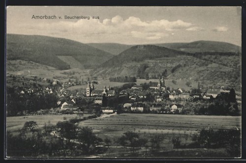 Amorbach ort vom - amorbach,,
