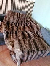 Echte Pelzdecke  Felldecke