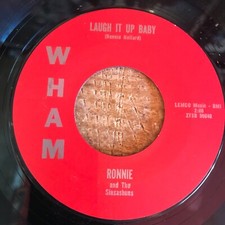HEAR- WILD '64 GARAGE ROCKER - RONNIE & THE SINSASHUNS - LAUGH IT UP BABY - WHAM