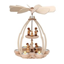 Holz Teelichtpyramide