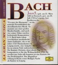 JOHANN SEBASTIAN BACH - LA