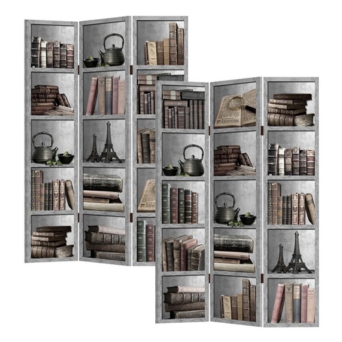Paravent bücherregal - paravent,