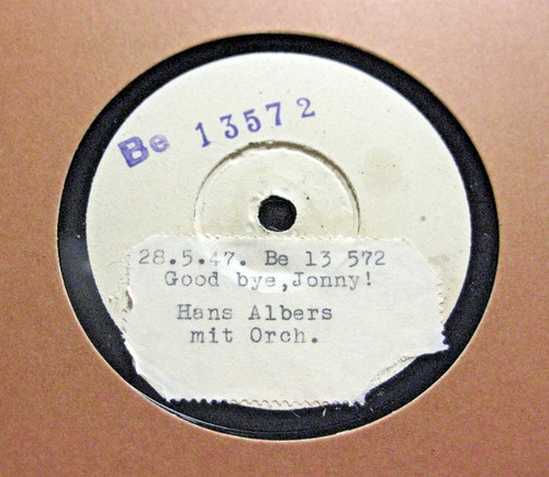 Hans albers good - hans, jonny