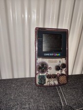 Nintendo Game Boy Color Spielkonsole Transparent - Teildefekt