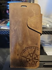 Magnetic Wallet Leather Flip