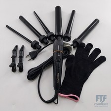 Lockenstab Große und Kleine Locken Set - 6 in 1 Mit Verschiedenen Aufsätz... L-F