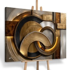 Leinwand Bild XXL Abstrakt 3D