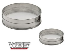 WEIS -MEHLSIEB - EDELSTAHL - KÜCHENZUBHÖR - VARIANTEN AUSWAHL # NEU