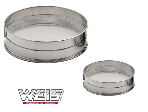 Weis mehlsieb edelstahl - edelstahl,