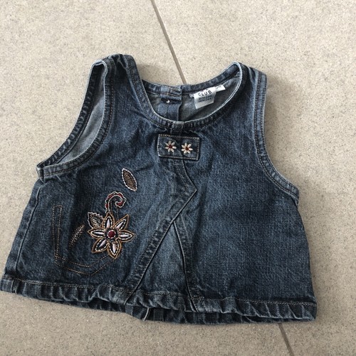 Baby weste jeans 74 - baby,